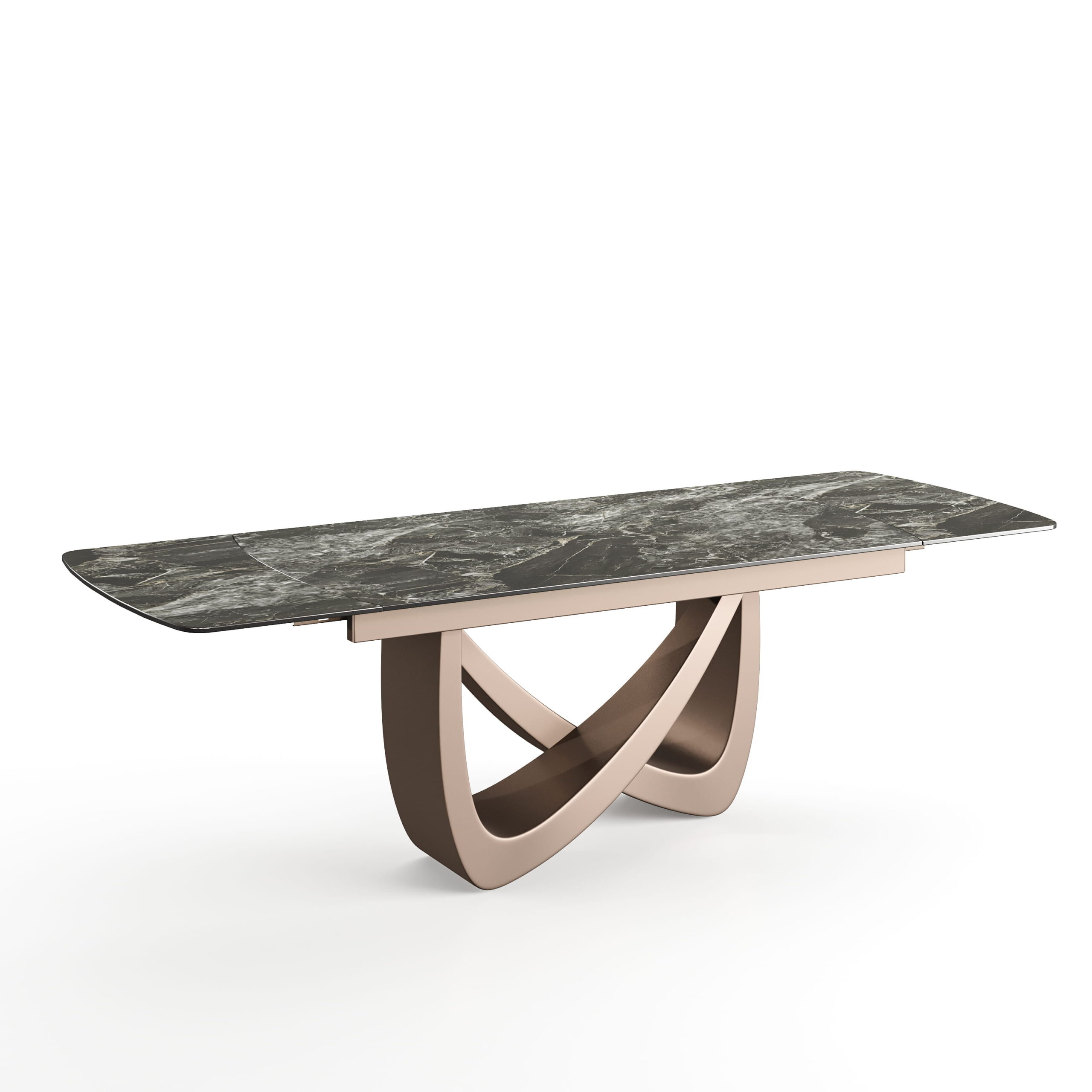 Dt-0011 [Manhattan Bronze Dining Table] - Image 4