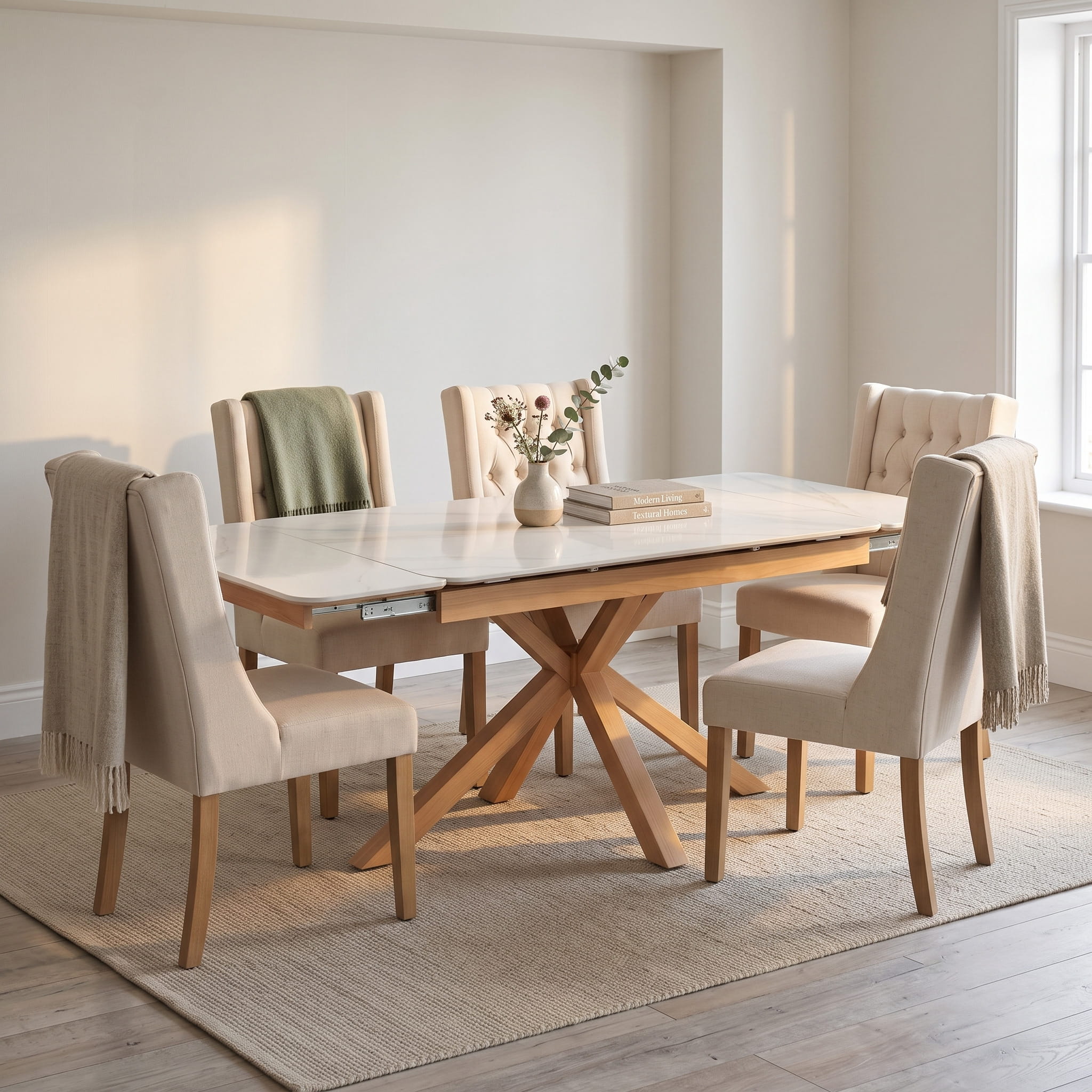 DS-0005 [Oslo Beech white With Dublin Mink]