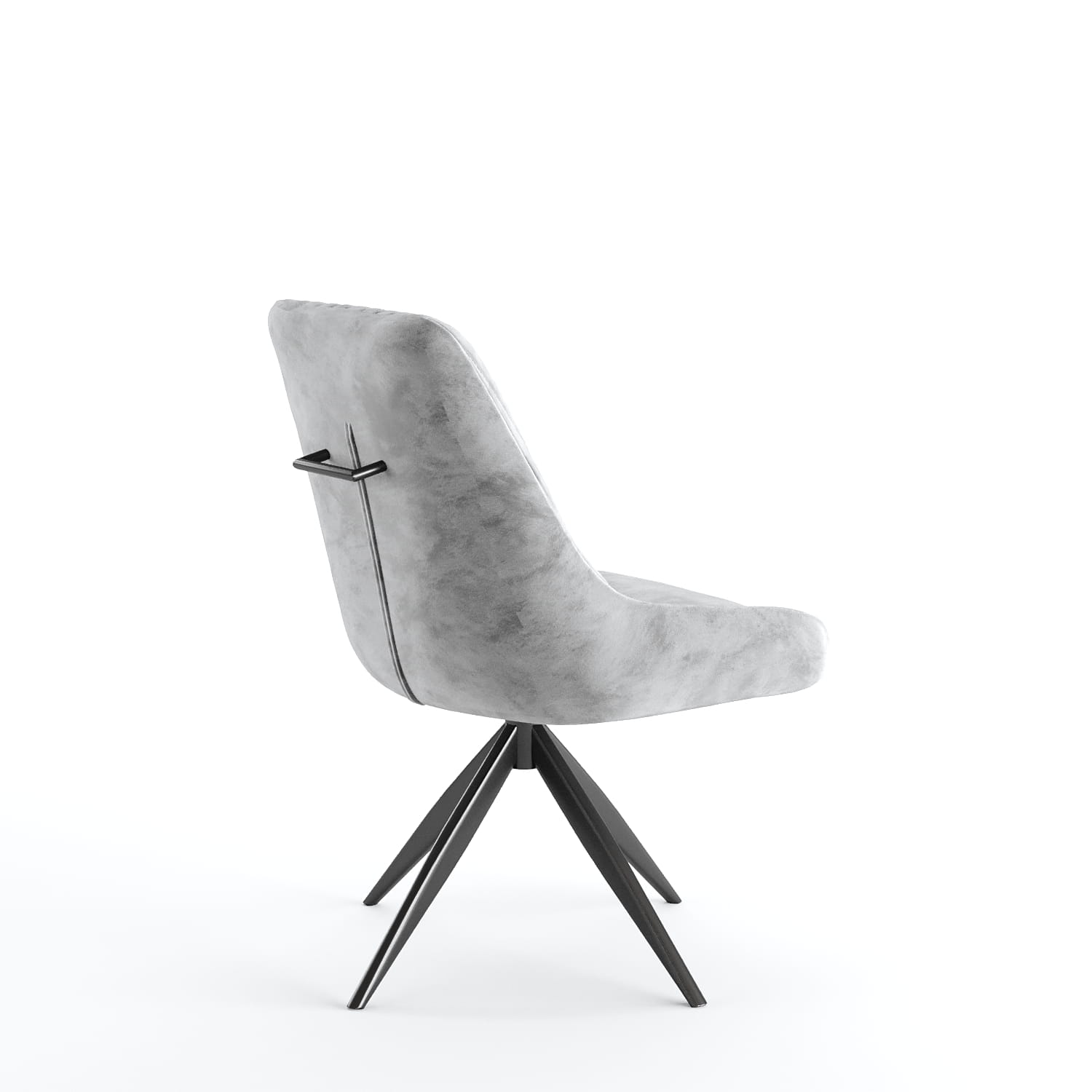 DC-0007 [Rimini Grey Swivel Dining Chair] - Image 7