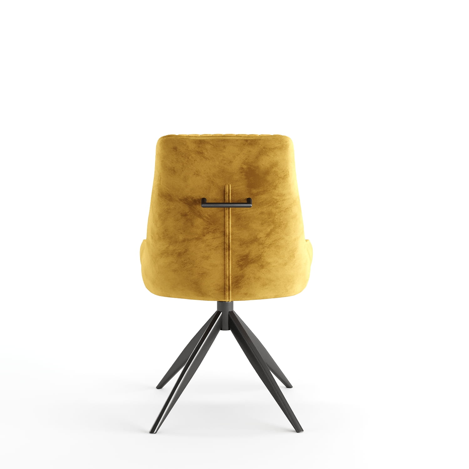 DC-0005 [Rimini Mustard Swivel Dining Chair] - Image 7