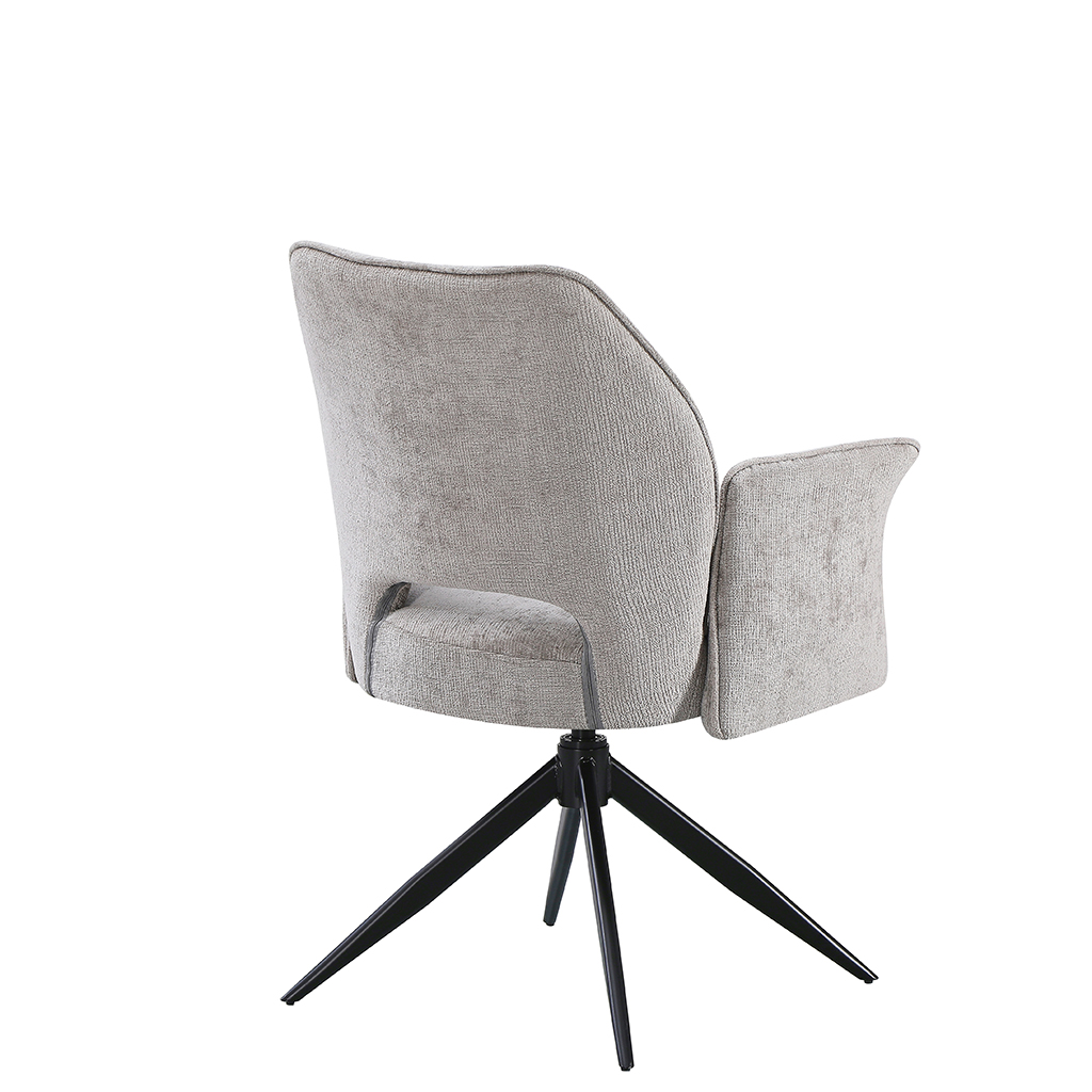 DC-009[ Vienna Grey Dining Chair] ,Auto Swivel Detachable Side Rests - Image 8