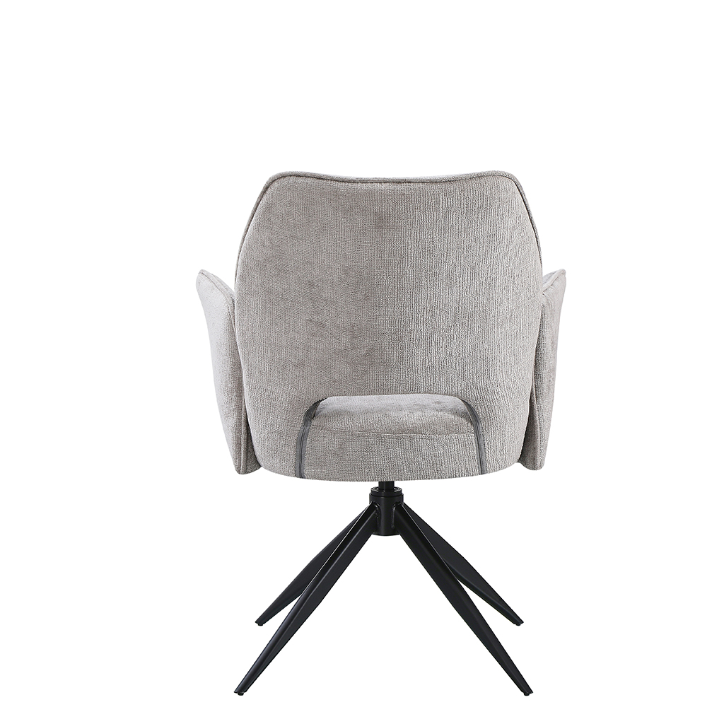 DC-009[ Vienna Grey Dining Chair] ,Auto Swivel Detachable Side Rests - Image 9