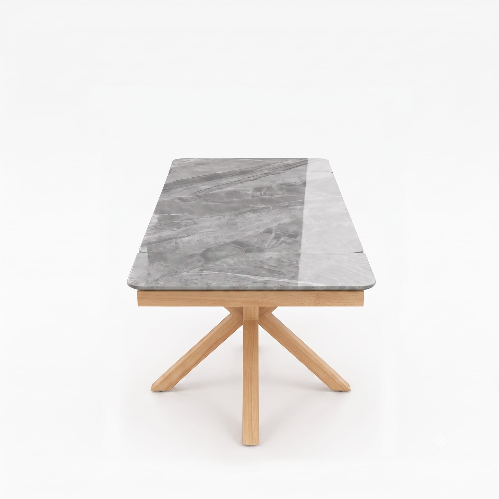 DT-0004 [Oslo Grey Wood Dining Table] - Image 3