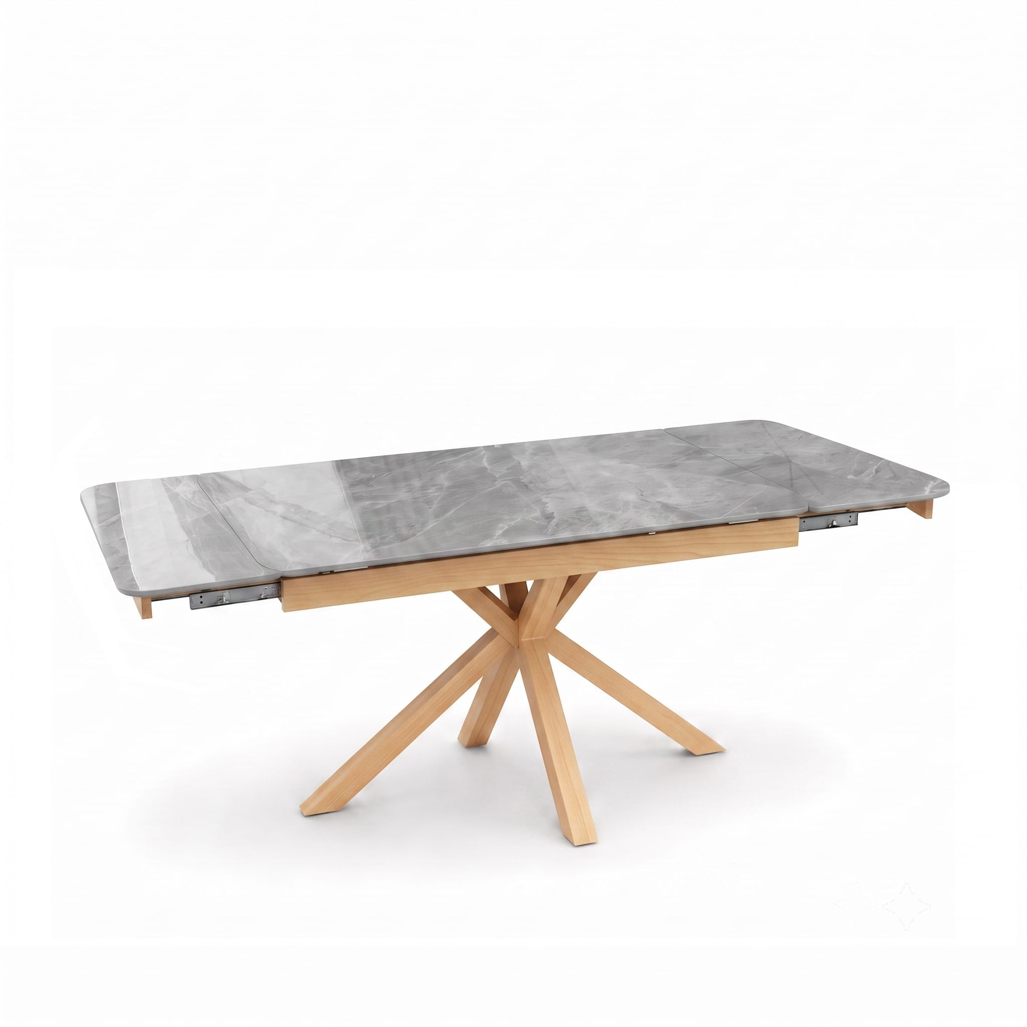 DT-0004 [Oslo Grey Wood Dining Table] - Image 5