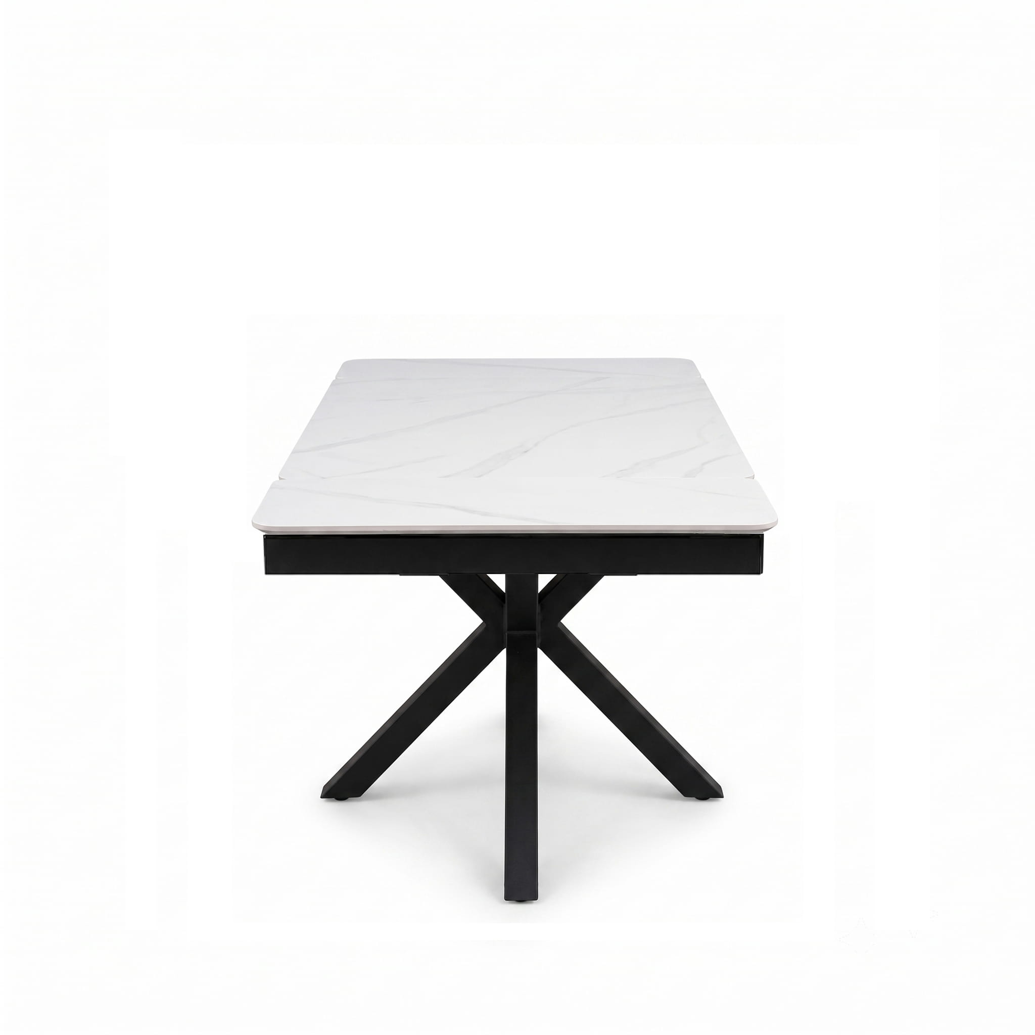 DS-0002 [Oslo White With 6 Rimini Grey chair] - Image 9