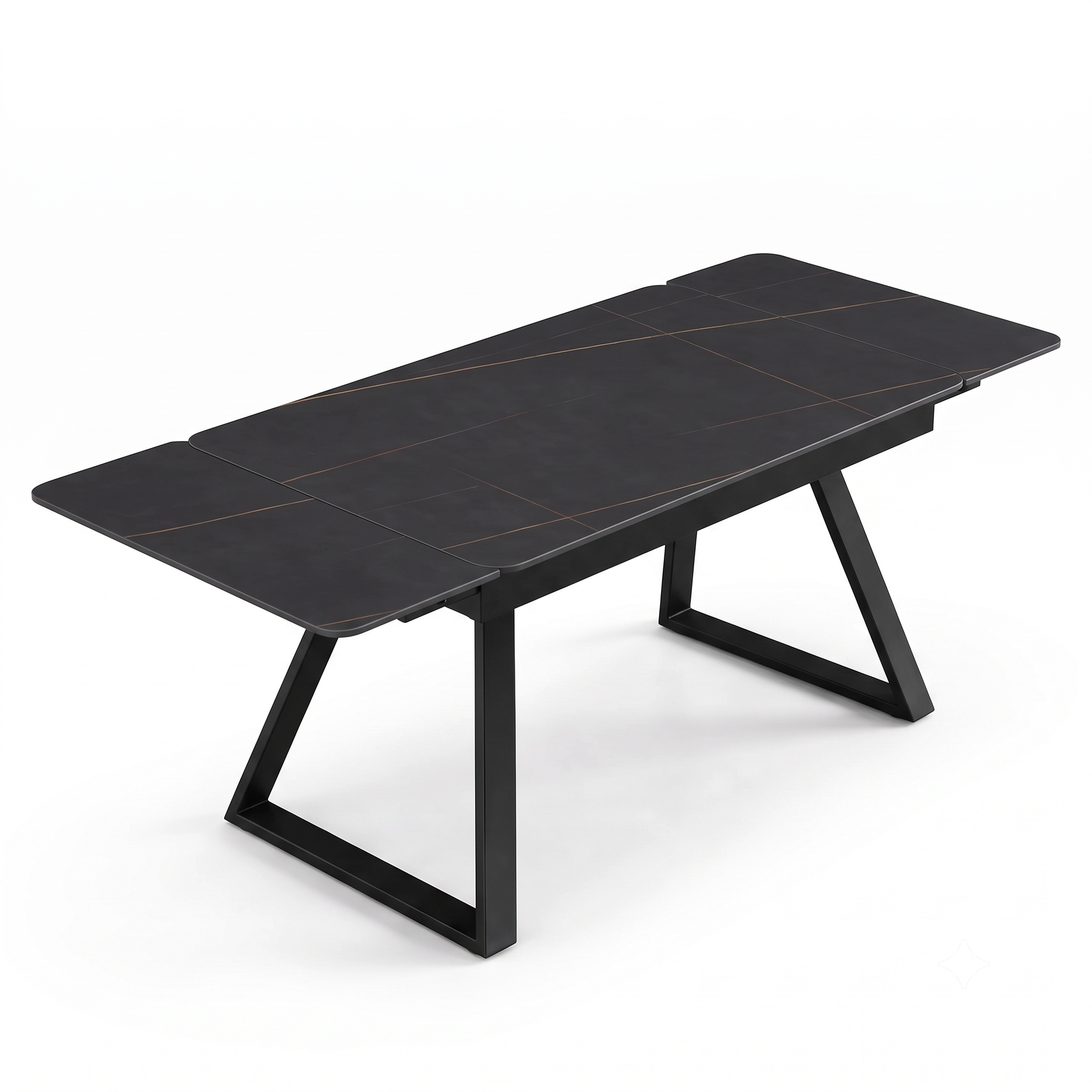 Dubai Black Extendable Ceramic Dining Table – 140cm–220cm - Image 9