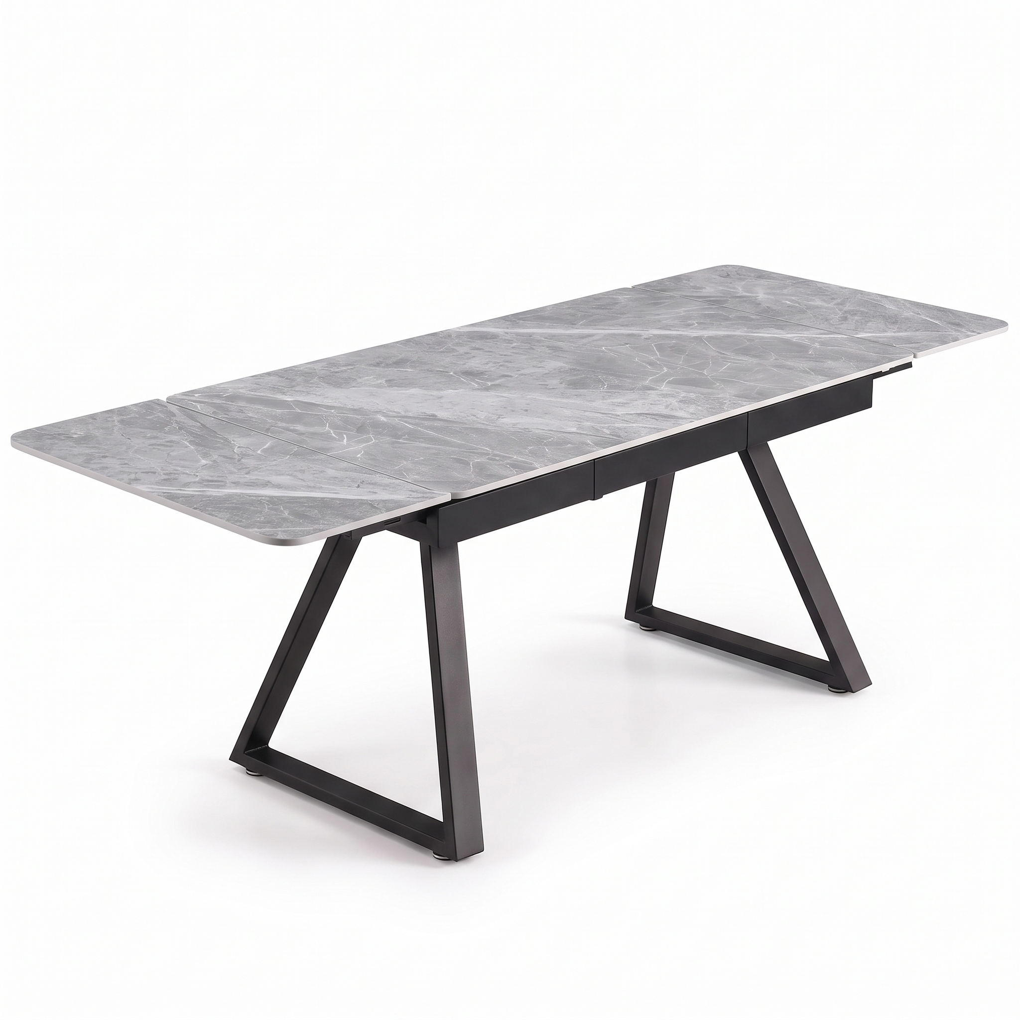 Dubai Grey Extendable Ceramic Dining Table – 140cm–220cm - Image 9
