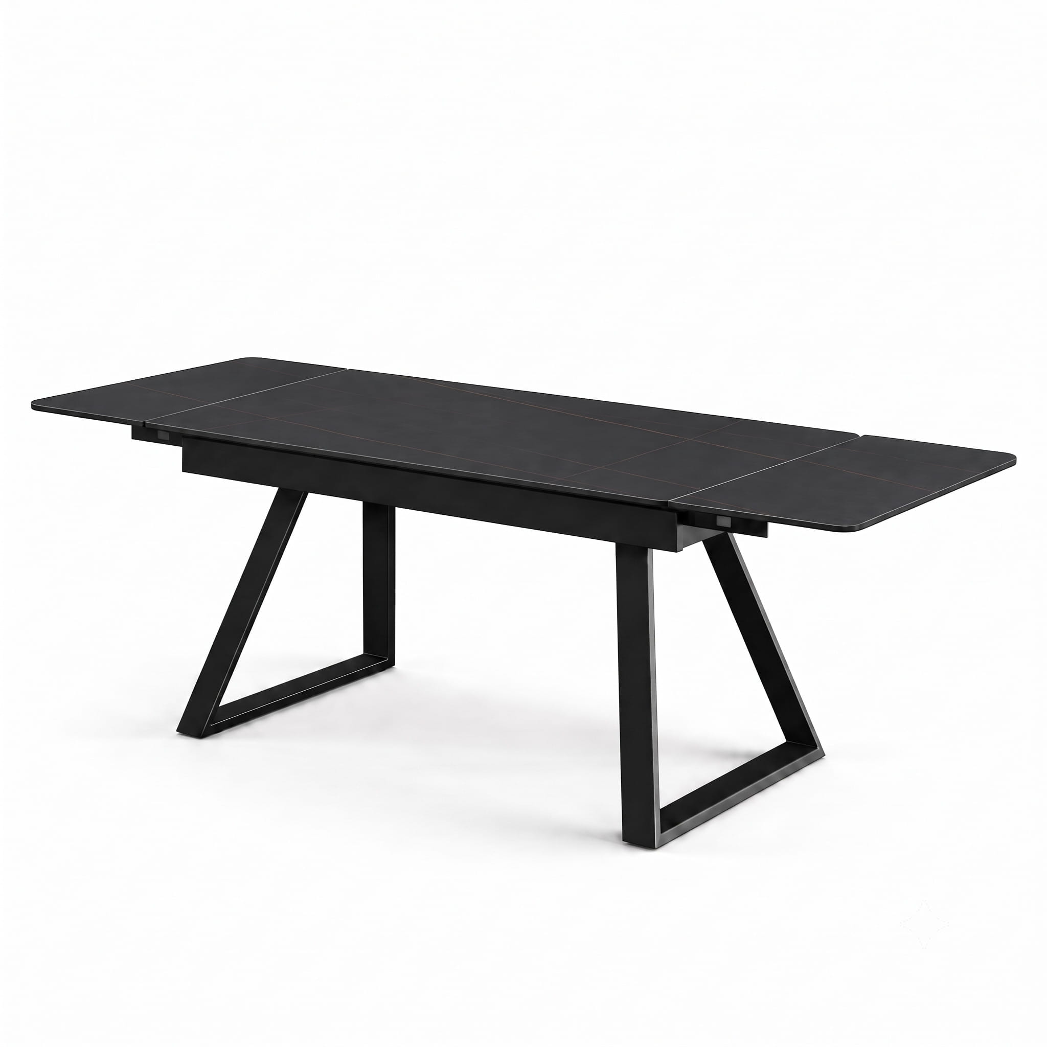 DS-0007 [Dubai Black With 6 Vienna Cream chair] - Image 6