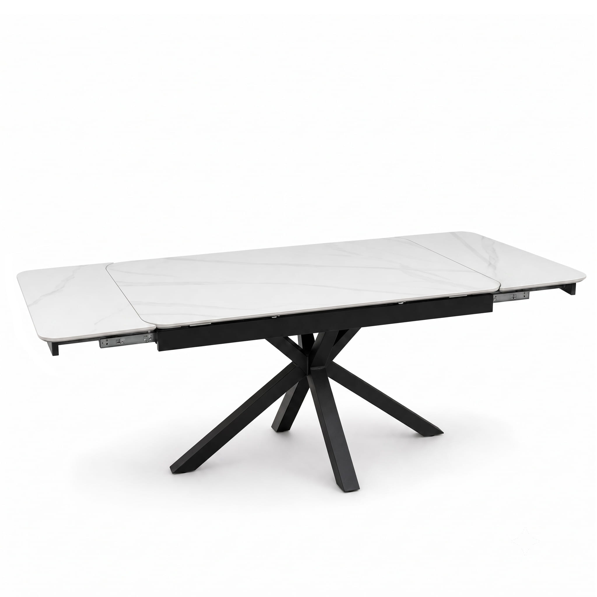DS-0002 [Oslo White With 6 Rimini Grey chair] - Image 7