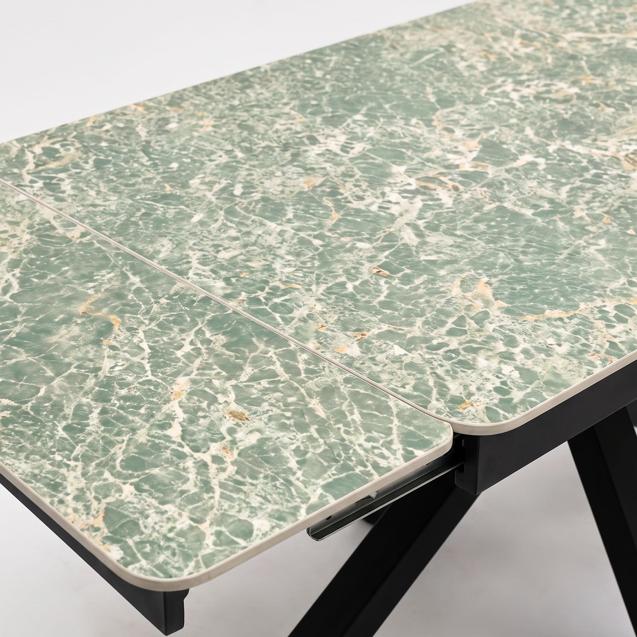 DS-0003 [Oslo Green With 6 Rimini Mustard chair ] - Image 10