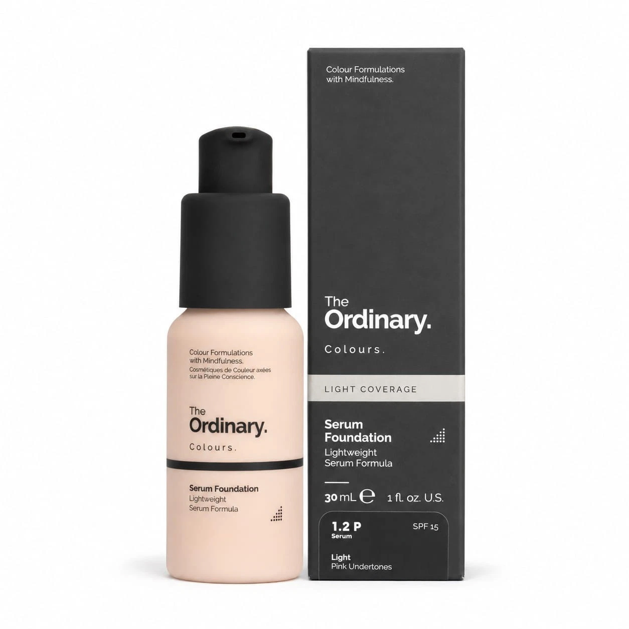 The Ordinary Serum Foundation 1.2P Light Pink Undertones 30ml SPF15 - Image 2