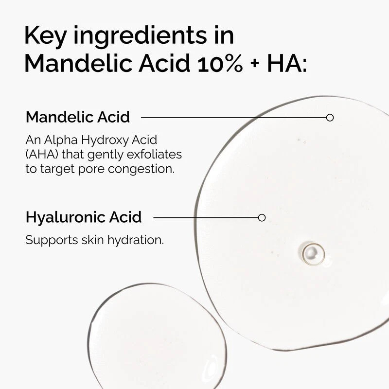 The Ordinary Mandelic Acid 10% + HA 30ml Gentle Exfoliating Face Serum x 1 unit - Image 4